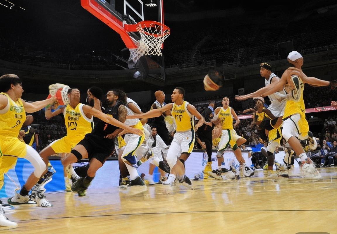 美洲篮球盛宴：巴西墨西哥对决精彩瞬间(图3)